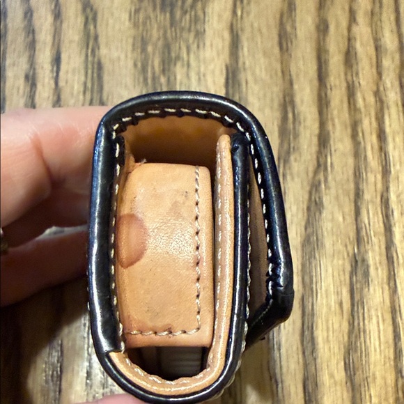 Coach Black Leather Contact Lens Case - Picture 3 of 7